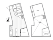 T's Cuore BLISS 自由が丘 302 間取り図