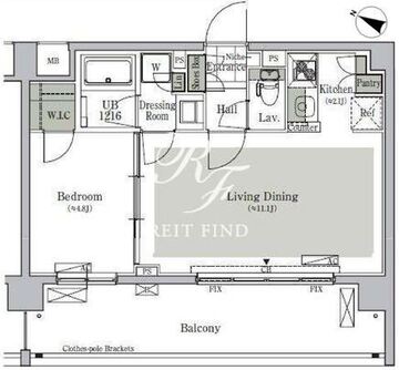 パークキューブ西ヶ原ステージ 525 間取り図