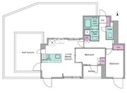 リヴ　アン　フルール 401 間取り図