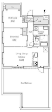 S.E.S. 401 間取り図