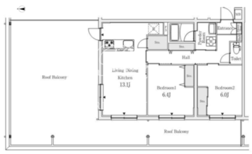 S.E.S. 402 間取り図