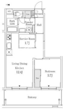 S.E.S. 403 間取り図