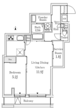S.E.S. 405 間取り図
