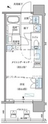 パークアクシス新大橋 202 間取り図