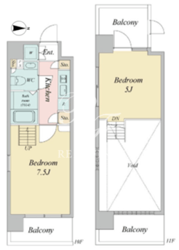 ラサンテ木場公園 1004 間取り図