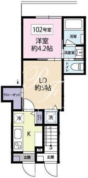 Y's中野本町 102 間取り図