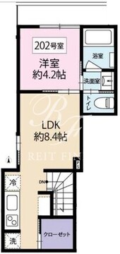 Y's中野本町 202 間取り図