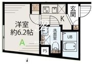 メゾンアッシュ大山 501 間取り図