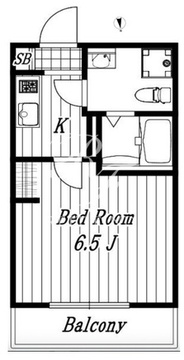 リオラ北千住 102 間取り図