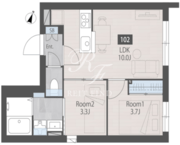 Nerima calme 102 間取り図