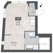 Nerima calme 201 間取り図