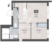 Nerima calme 202 間取り図