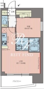 プレジオ池袋ノース 202 間取り図