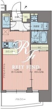 プレジオ池袋ノース 404 間取り図