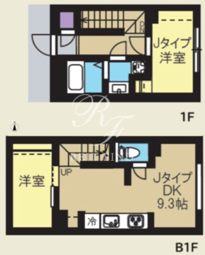 クリアル新高円寺 104 間取り図