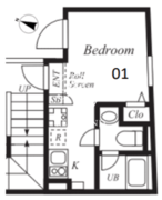 プラチナフォルム板橋本町1 301 間取り図