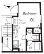 プラチナフォルム板橋本町1 401 間取り図