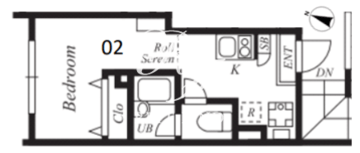 プラチナフォルム板橋本町1 302 間取り図