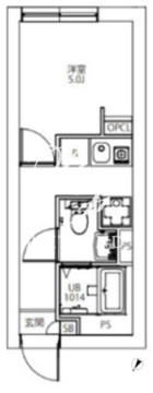 シティウォーク永福町 303 間取り図