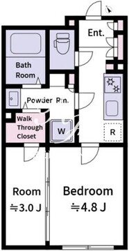 ラヴィエール新板橋 502 間取り図