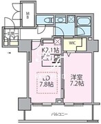 ロイヤルパークスタワー南千住 2405 間取り図