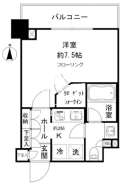 JP noie 亀戸 313 間取り図