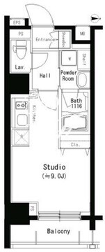 パークアクシス板橋本町 1104 間取り図