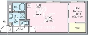 リベスト神保町 302 間取り図