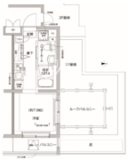 リルシア方南町2 404 間取り図