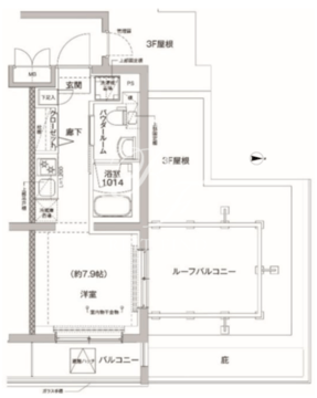 リルシア方南町2 404 間取り図