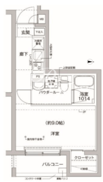 リルシア方南町2 205 間取り図