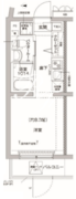 リルシア方南町2 206 間取り図