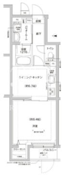 リルシア方南町2 106 間取り図