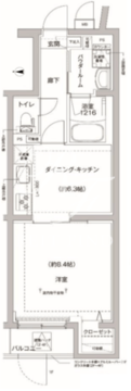 リルシア方南町2 107 間取り図