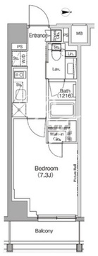 ザ・パークハビオ高円寺レジデンス 302 間取り図