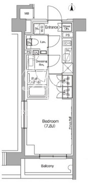 ザ・パークハビオ高円寺レジデンス 612 間取り図