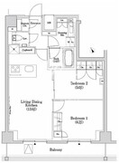 ザ・パークハビオSOHO市谷左内町 501 間取り図