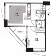 サウンドおしあげ 1204 間取り図