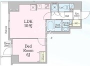 レジディア笹塚3 1202 間取り図