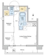 プラウドフラット西蒲田 301 間取り図