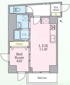 ルヴァスト ヨヨギ パーク 703 間取り図
