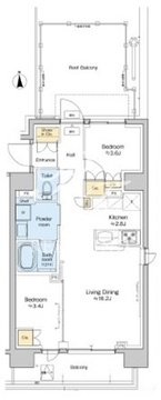 プラウドフラット西蒲田 903 間取り図