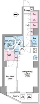 コンフォリア馬込 413 間取り図