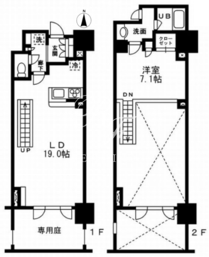 レジディア杉並方南町 126 間取り図