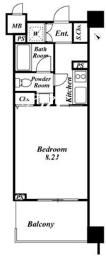KDXレジデンス品川シーサイド 312 間取り図