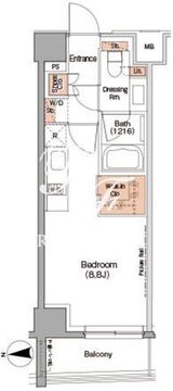 ザ・パークハビオ根岸三丁目 604 間取り図