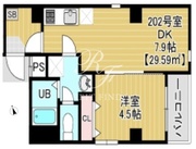 オージマホリック 202 間取り図
