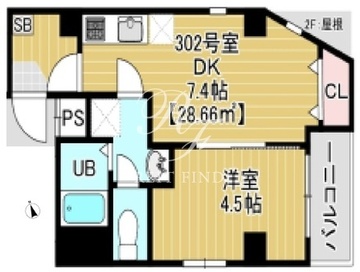オージマホリック 302 間取り図