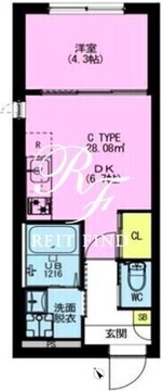 アドレアーバン北赤羽 401 間取り図