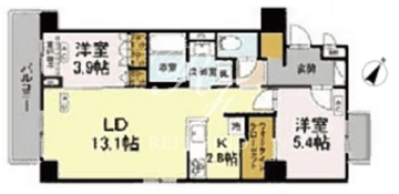 ロイジェント西新井 207 間取り図